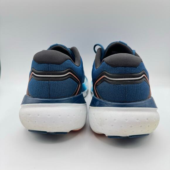 Brooks Glycerin 21 Blue Opal Black Nasturtium Road Running Sneakers Men’s 13 - Picture 5 of 8